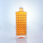 Extra Flint Liquor Glass Bottle for Brands Whisky Gin Rum Champagne and Brandy