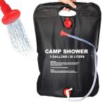 Convenient PVC Solar Shower Bag for Camping Shipping Cost and Estimated Delivery