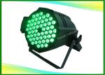 Tri Color RGB Led Par Light 54 3w Cast Aluminum Housing Led Spot Light