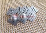 Galvanized Steel Perforated Base Insulation Hangers For Fix Air Tube Insulation