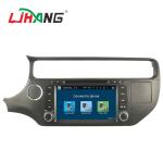 PX3 4core Android Car DVD Player Navigation DVD Player For KIA RIO With Mirror