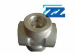 Threaded Cross Duplex Steel Pipe Fittings 3 / 8 " 3000LB Pressure A182 F52