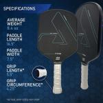 16.5''*7.5'' Selling Paddle Graphite Carbon Fiber Pickle Ball Rackets for