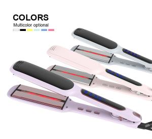 Wholesale Salon Infrared Hair Flat Iron 1 Inch For Shiny And Silky Hair 60Hz PTC Heating from china suppliers