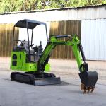 Mulcher Mini Excavator Earth Moving Machinery Chinese 1.8t Compact Mini
