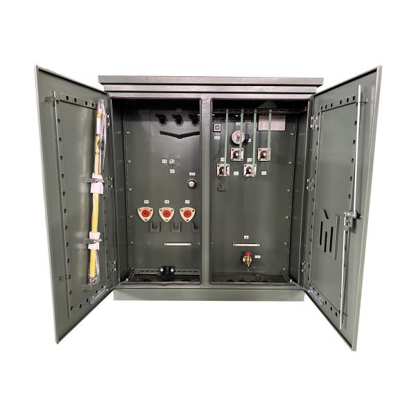 500kva Three Phase Pad Mounted Transformer Power 12000V To 208Y 304 SS NEMA 3R