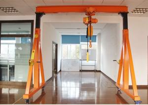 Wholesale 7.5 Ton Adjustable Height 2M 6M Portable Gantry Crane from china suppliers