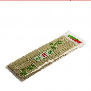 China 27*27cm Green Bamboo Sushi Rolling Mat Japanese Sushi Roller on sale