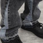 Custom Streetwear Pant 100% Cotton Jogger Elasticated Waistband Black Men Blank