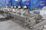 Hot Air Roller Belt Mesh Conveyor High Pressure Fans Air Dryer for Fruit and