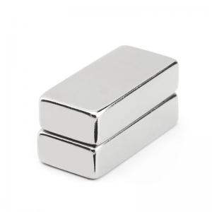 China High Grade Neodymium Magnet N52 Industrial Magnet Square Rectangular NdFeB Block Magnet on sale