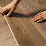 Waterproof Wood Grain 4mm 5mm Pvc Click Lock Spc Flooring Lvp Flooring Vinyl