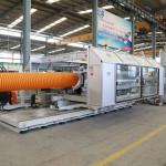 Automatic Plastic Corrugated Pipe Production Line PVC Water Pipe Making Machine