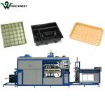 Automatic plastic vacuum forming machines coffee cup lid making machine