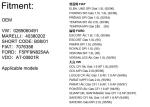 Zinc Idle Speed Motor 0269060491 , Auto Spare Parts Idle Air Control Valve