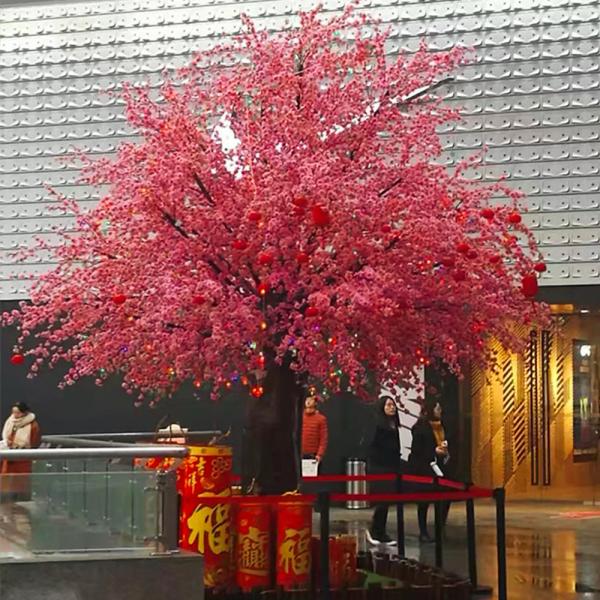 Artificial Japanese Maple Blossom Tree Wedding Table Roses Wisteria Flower White
