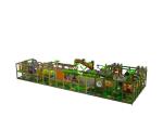 Middle Size Kids Indoor Playground Equipment Inside Jungle Gym Anti Crack