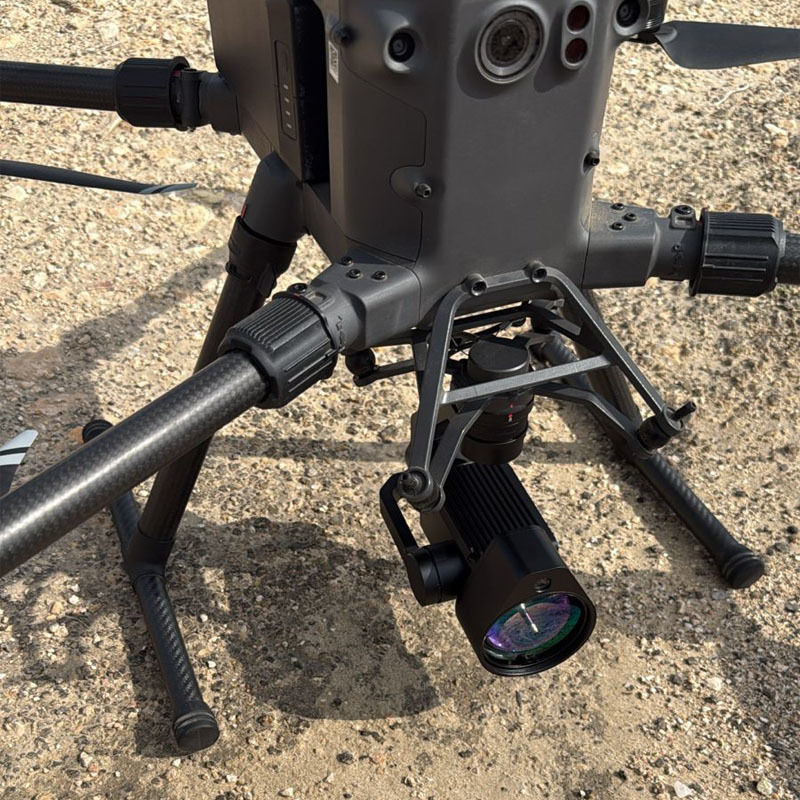 Drone Mounted ADA Software Laser Methane Ppm Gas Detector System U10 Payload Pipeline Leakage Inspection