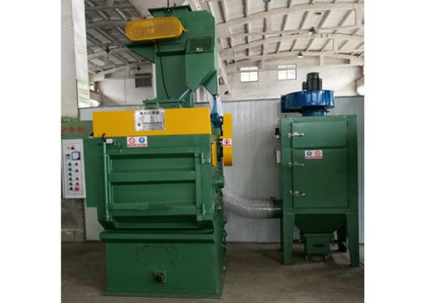 Tumble Belt Shot Blasting Equipment , φ600mm Disc Dia Abrasive Blasting