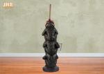 Toilet Paper Holder Antique Polyresin Statue Figurine Decorative Resin Monkey