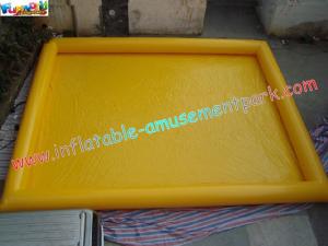 Wholesale Custom 0.9MM PVC tarpaulin Inflatable Water Pool , Bumper Boat Use from china suppliers
