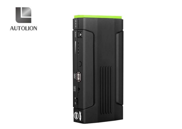 Green Car Jump Start Battery , Portable Power And Jump Starter 16,000mAh