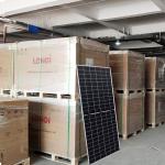 Solar Panel Package Longi Module 590w 595w 600w 580w 585w for House Installation