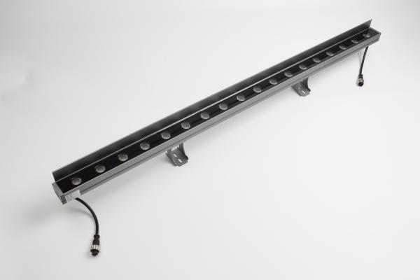 Wall Washer Aluminum Lamp Body18W LED with Double-Angle Lens for Landscape IP65