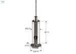 Precision Linear Light Hanging Kit M5 Threased Self Lock 304 Stainless Steel