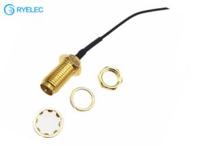 Wholesale GPS GSM Antenna RP SMA Female To IPEX UFL Wifi Antenna Extension Jumper 1.13mm Cable from china suppliers