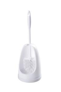 Wholesale Semi Enclosed 12.5x12x40cm Strong Bristles Toilet Bowl Brush And Caddy from china suppliers