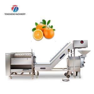 Wholesale 0.75KW 0.8 Tons / Hours Vegetable And Fruit Washing Machine from china suppliers