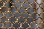 Mail Braided Metal Ring Stainless Steel Bead Chain Curtains Room Partition