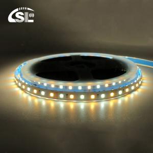 Wholesale Hotel CCT 12V24V 8mm 120leds 3000K-6500K Warm White-White Dual Color 35Copper SMD2835 LED Strip Light IP20 from china suppliers