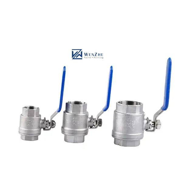 Casting 1/4''-4.0'' WZ Stainless Steel 201 Ball Valve for Internal Thread