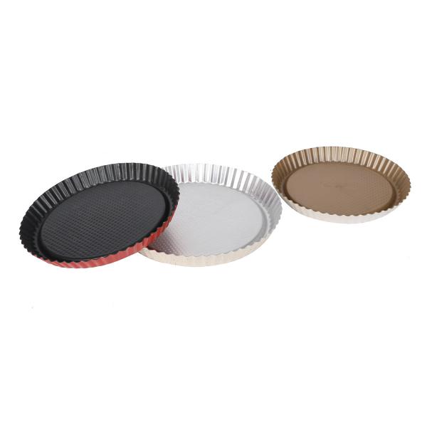 Customization Fluted Pie Mould Aluminum Alloy Individual Pie Moulds Various