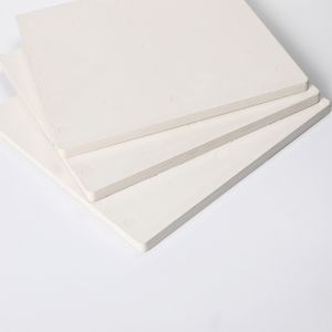 Molded Polyetheretherketones PEEK Ceramic Plastic Sheet Material White