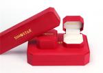 High Glossy Plastic Jewelry Box Case Custom Logo Environmentally Friendly For