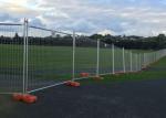Powder Coated Green Color Temporary Mesh Fencing 2.1x2.4m for Sport