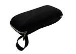 Black Customizable EVA Glasses Case , Hard Zippered Sunglass Case