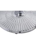 Popular Chrome Round Stainless Steel Table Base Furniture Parts With Adjustable