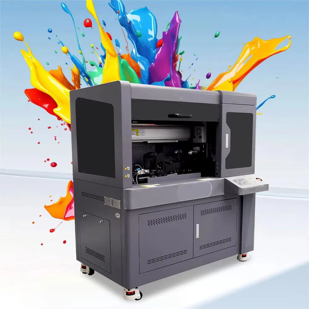 UV Printing Solution High Speed UV Cylinder Printing Machine for Water Bottles
