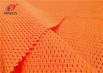Orange Color Fluorescent Material Fabric Safety Vest Fabric For Police