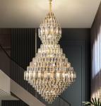 JYLIGHTING Post-Modern European Light Luxury Villa Living Room Crystal