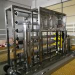 304 Stainless Steel Frame Structure Industrial Water Deionizer for Electricity
