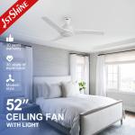 CE Decorative Energy Saving Flush Mount Ceiling Fan With LED Light Remote