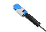 SC/APC SC/UPC Fiber Optic Fast Connector For FTTH Drop Bow Type Cable