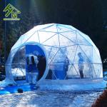 Mini PVC Geodesic Expo Dome Tent Round Clrar Roof Garend Igloo