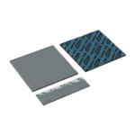Gray Soft Silicone Thermal Pad 6.5W High Thermal Conductivity For Electronics