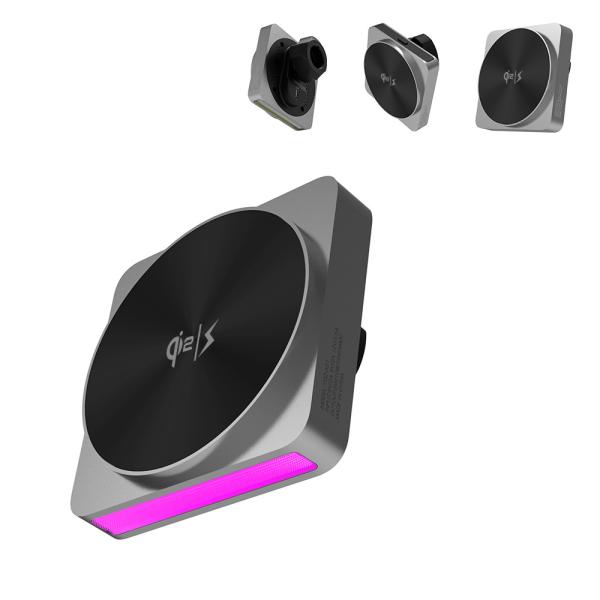 Dynamic Atmosphere Experience Iphone Charger Stand With 9 Light Colors Switching